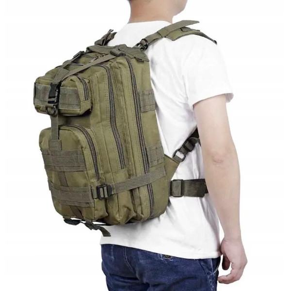 Тактичний рюкзак для виживання TRIZAND 8920 Оливковий (Ranger Green)