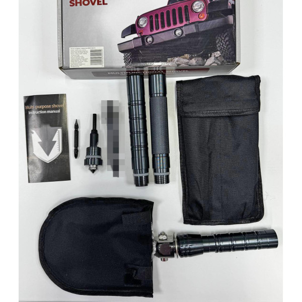 Багатофункціональна лопата складана похідна 2в1 Stenson WTH71283-15