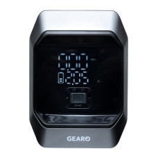 Автокомпрессор воздушный с пусковым устройством джамп стартером и повербанком Gearo 40л/мин 10Атм 12000 мАч 1000А (GE0101)