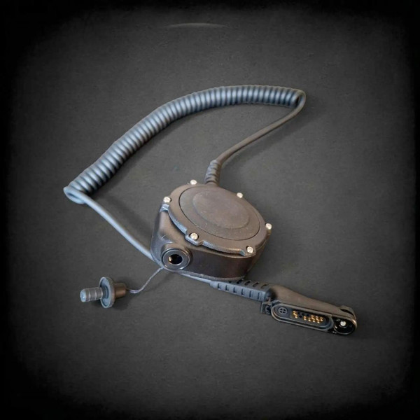 Кнопка (тангента) PTT для рації Motorola R7/R7a Чорний (Black)