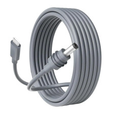 USB-C кабель 15 метрів для живлення Starlink Mini Сірий (Grey)