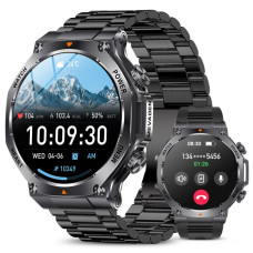 Розумний смарт годинник Smart Mevaden Ultra Steel (2 ремінці)