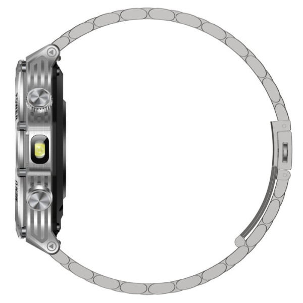 Розумний смарт годинник Smart Surf X Pro Silver Steel (2 ремінці)