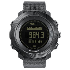 Чоловічий тактичний годинник North Edge Model D 10 Bar з компасом Чорний (Black)