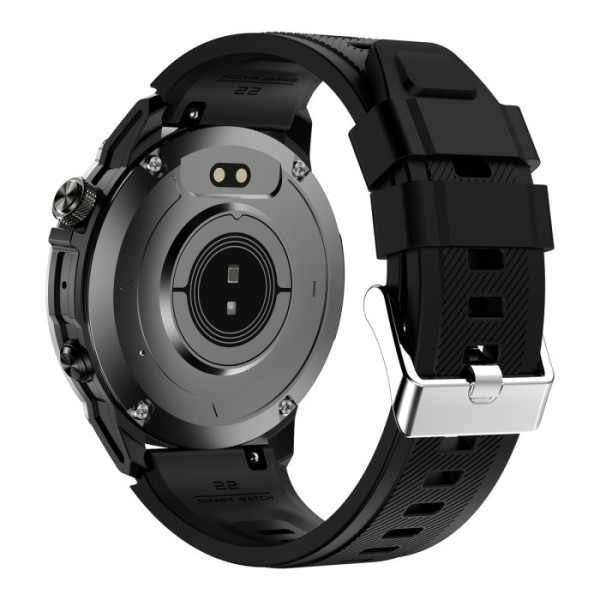 Умные смарт часы North Edge GPS Smart Titan с компасом Черный (Black)