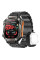 Розумний смарт годинник UWatch Smart Racer K+ Steel з компасом Чорний (Black)