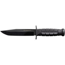 Тактичний ніж COLD STEEL Leatherneck S/F Powder Coated D2 (блістер) Чорний (Black)