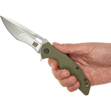 Тактичний ніж SKIF Knives Defender II SW (Stonewash) Оливковий (Ranger Green)