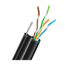 Кабель кручена пара UTP CAT5E CU 0.51mm LDPE Outdoor + дріт Trinix 305m