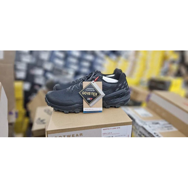 Кросівки Mammut Sertig II Low GTX Чорний (Black) Кросівки Mammut Sertig II Low GTX Чорний (Black)