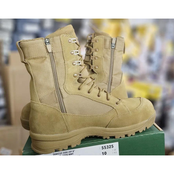 Берці тактичні зимові Danner Tanicus Side Zip 8" Composite Toe 400G NMT Койот (Coyote)