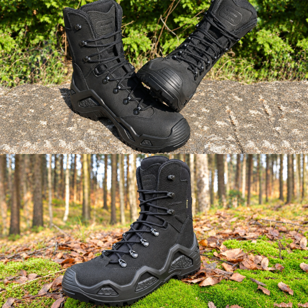 Тактичні черевики демісезонні LOWA Z-8N GTX C Чорний (Black)