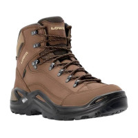 Ботинки (берцы) тактические LOWA Renegade GTX Mid Коричневый (Marron Drak Brown)