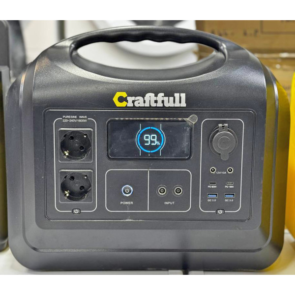 Портативна зарядна станція Craftfull CP1800