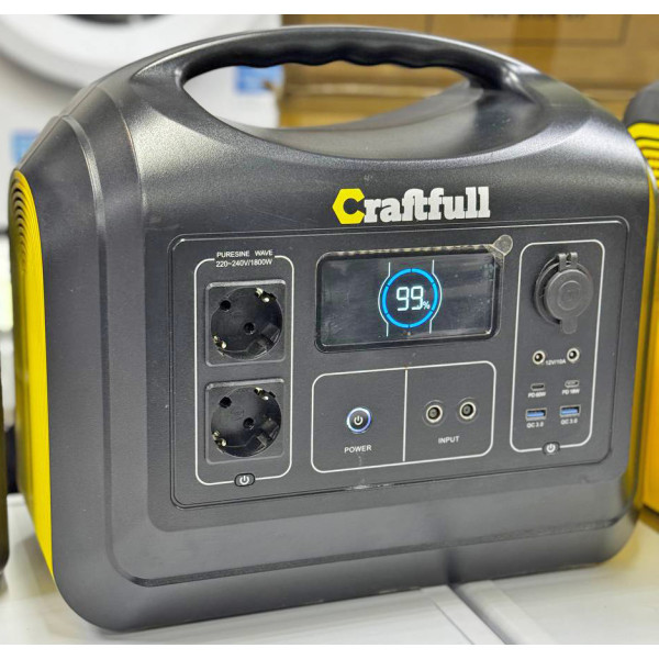 Портативна зарядна станція Craftfull CP1800