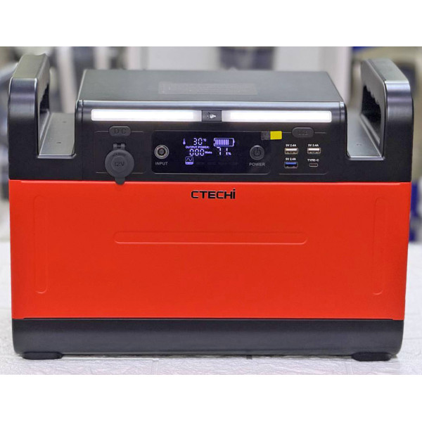 Портативна зарядна станція CTECHi GT1200 із швидкою зарядкою