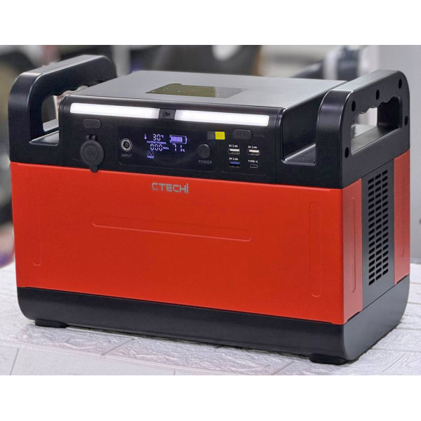 Портативна зарядна станція CTECHi GT1200 із швидкою зарядкою