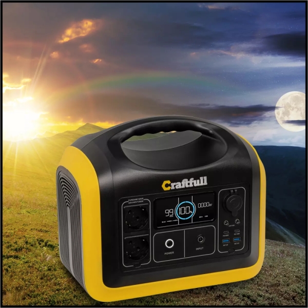 Портативна зарядна станція Craftfull CP-1200