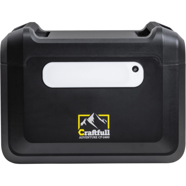 Зарядна станція Craftfull CP-2400 із сонячною панеллю 200W