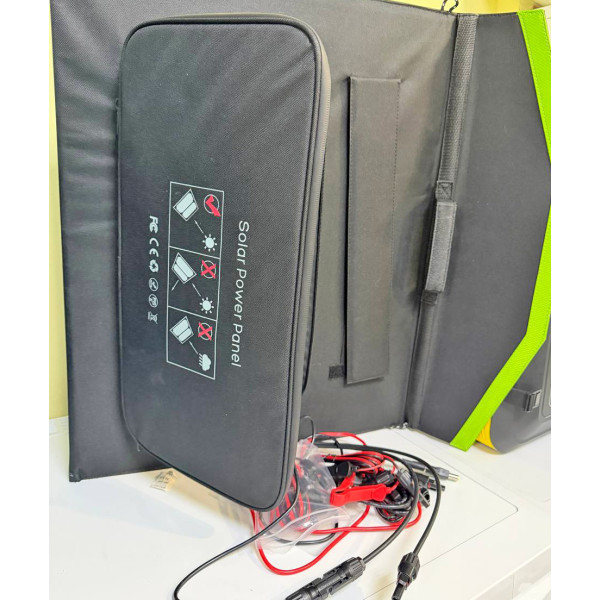 Зарядна станція Craftfull CP-2400 із сонячною панеллю 200W