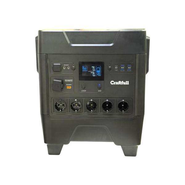 Портативна зарядна станція CRAFTFULL PS3600 Чорний (Black)