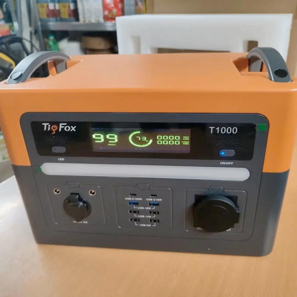 Портативна зарядна станція для будинку квартири Tig Fox T1000