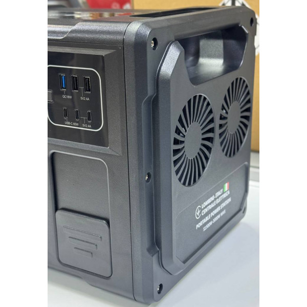 Зарядна станція LOMBINI S1500-3000W Чорний (Black) Зарядна станція LOMBINI S1500-3000W Чорний (Black)