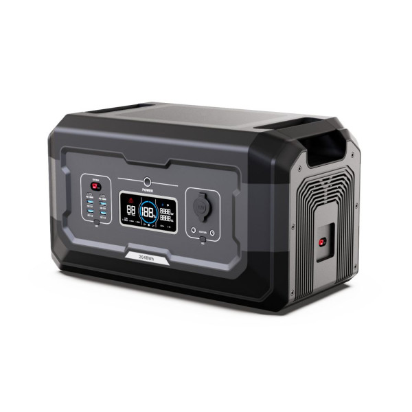 Комплект резервного живлення OUPES 3072Wh 2000W: зарядна станція OUPES Mega 1 S1 та додаткова батарея OUPES S2-BAT