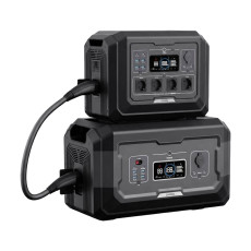Комплект резервного живлення OUPES 3072Wh 2000W: зарядна станція OUPES Mega 1 S1 та додаткова батарея OUPES S2-BAT