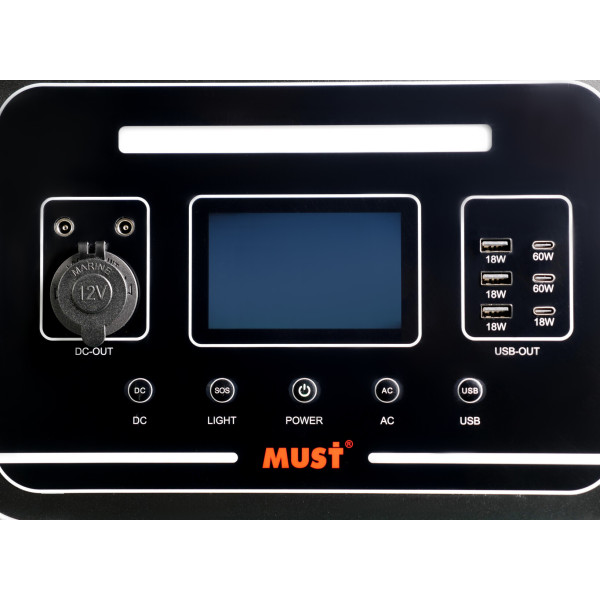 Портативна зарядна станція MUST EM1024S Портативна зарядна станція MUST EM1024S