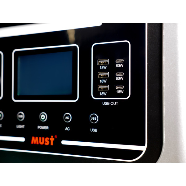 Портативна зарядна станція MUST EM1024S Портативна зарядна станція MUST EM1024S