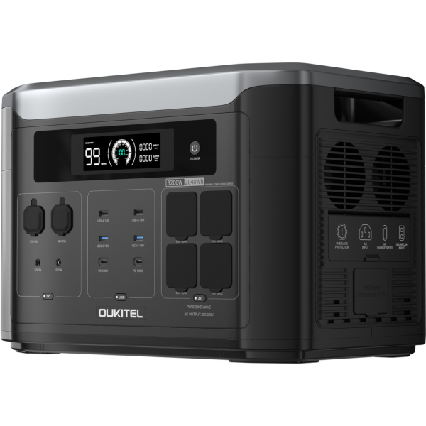 Портативна зарядна станція OUKITEL BP3000E 3200 Вт 2048 Вт·год LiFePO4