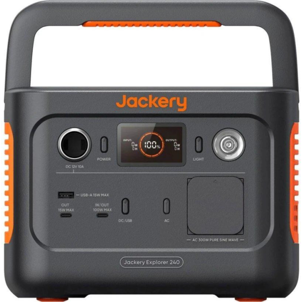 Компактна портативна зарядна станція Jackery Explorer 240 v2