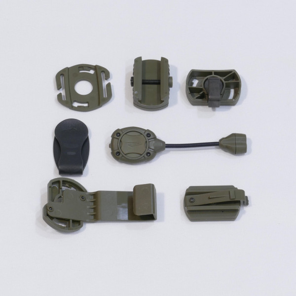 Ліхтар тактичний на шолом PRINCETON TEC Switch MPLS (Red/White Leds) Оливковий (Ranger Green)