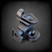 Обновленный двойной адаптер ARM на PVS14 типа "ласточкин хвост" для крепления L4G24 Черный (Black)