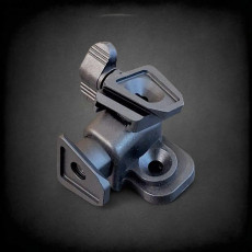 Оновлений подвійний адаптер ARM на PVS14 типу "ластівчин хвіст" для кріплення L4G24 Чорний (Black)