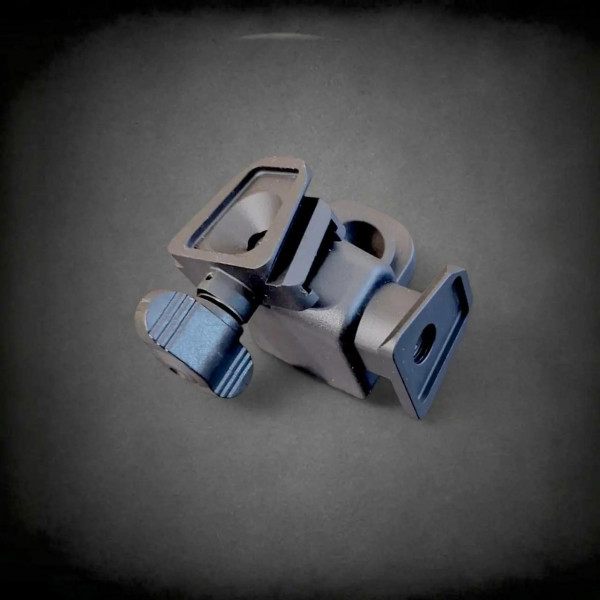 Оновлений подвійний адаптер ARM на PVS14 типу "ластівчин хвіст" для кріплення L4G24 Чорний (Black)