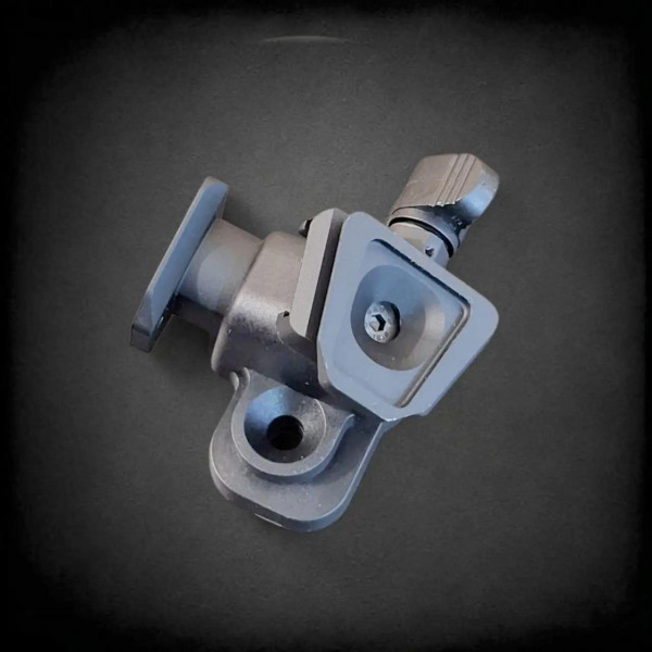 Оновлений подвійний адаптер ARM на PVS14 типу "ластівчин хвіст" для кріплення L4G24 Чорний (Black)