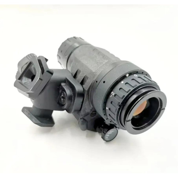 Оновлений подвійний адаптер ARM на PVS14 типу "ластівчин хвіст" для кріплення L4G24 Чорний (Black)