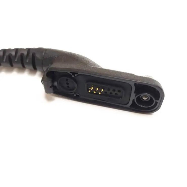 Водозахищена кнопка PTT (PushToTalk) для рацій Motorola до навушників Earmor, Peltor Чорний (Black)