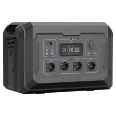 Зарядная станция портативная SOUOP S2 2048Wh 2500w Черный (Black)