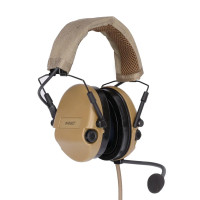 Навушники активні тактичні шумоподавлюючі INVISIO T5 INV16537 Койот (Coyote)