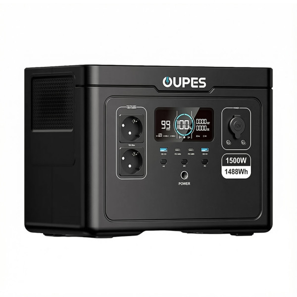 Портативна зарядна станція OUPES S015 (Exodus 1500) 1500W 1488Wh LiFePO4