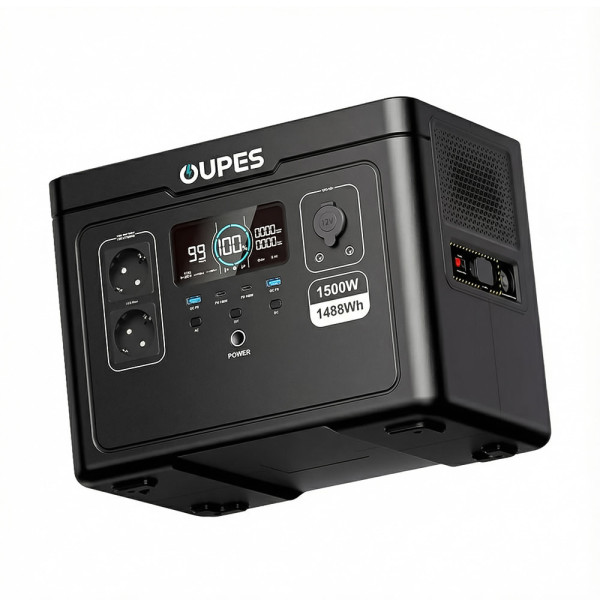 Портативна зарядна станція OUPES S015 (Exodus 1500) 1500W 1488Wh LiFePO4