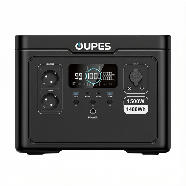 Портативна зарядна станція OUPES S015 (Exodus 1500) 1500W 1488Wh LiFePO4