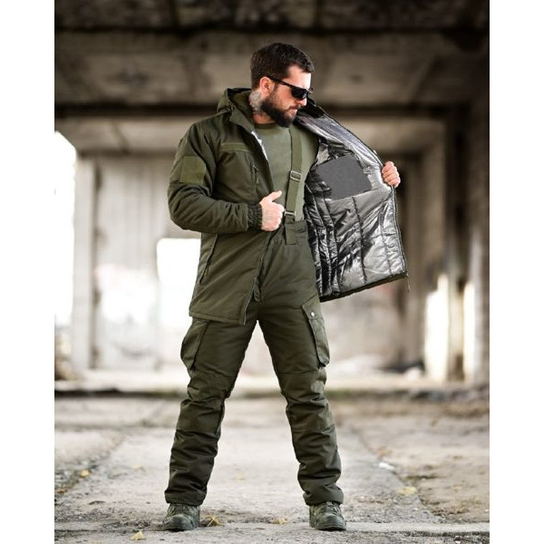 Зимовий тактичний костюм Оливковий (Ranger Green)
