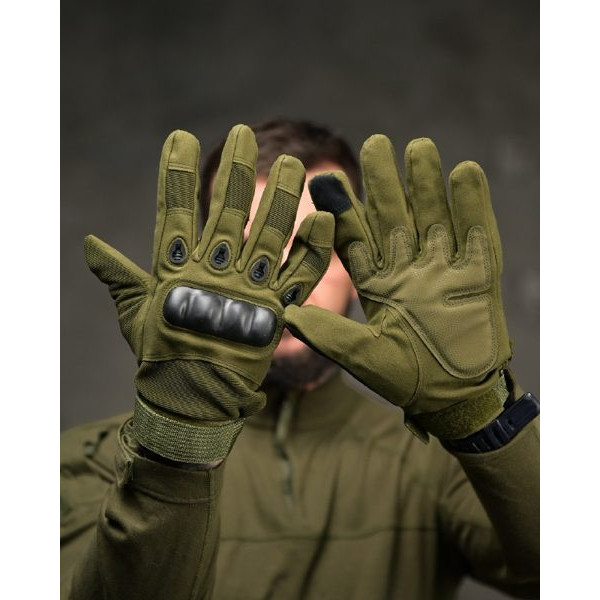 Тактичні рукавички Оливковий (Ranger Green)