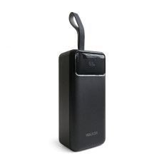 Повербанк (УМБ) зовнішній акумулятор WALKER WB-640 40000mAh Чорний (Black)