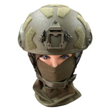 Баллистический шлем Fast Maritime Helmet NIJ IIIA Оливковый (Ranger Green)