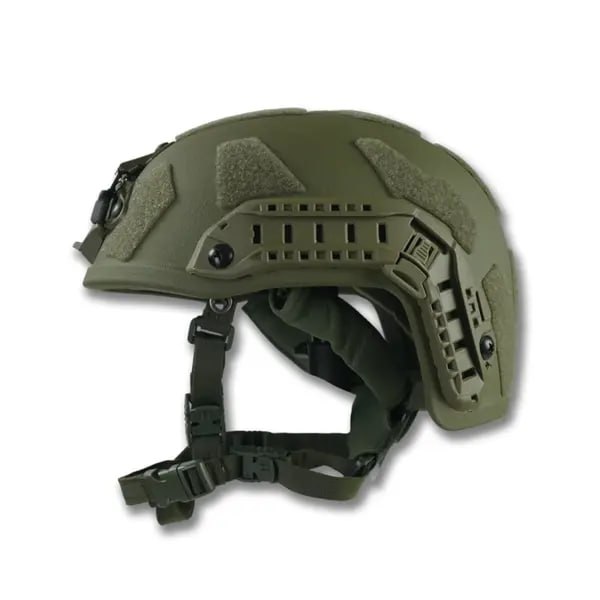 Балістичний шолом FAST Helmet NIJ IIIA 2 покоління Оливковий (Ranger Green)